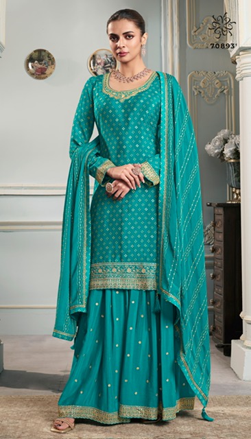 VINAY FASHION KULEESH SHIKHA CHINNON SUITS