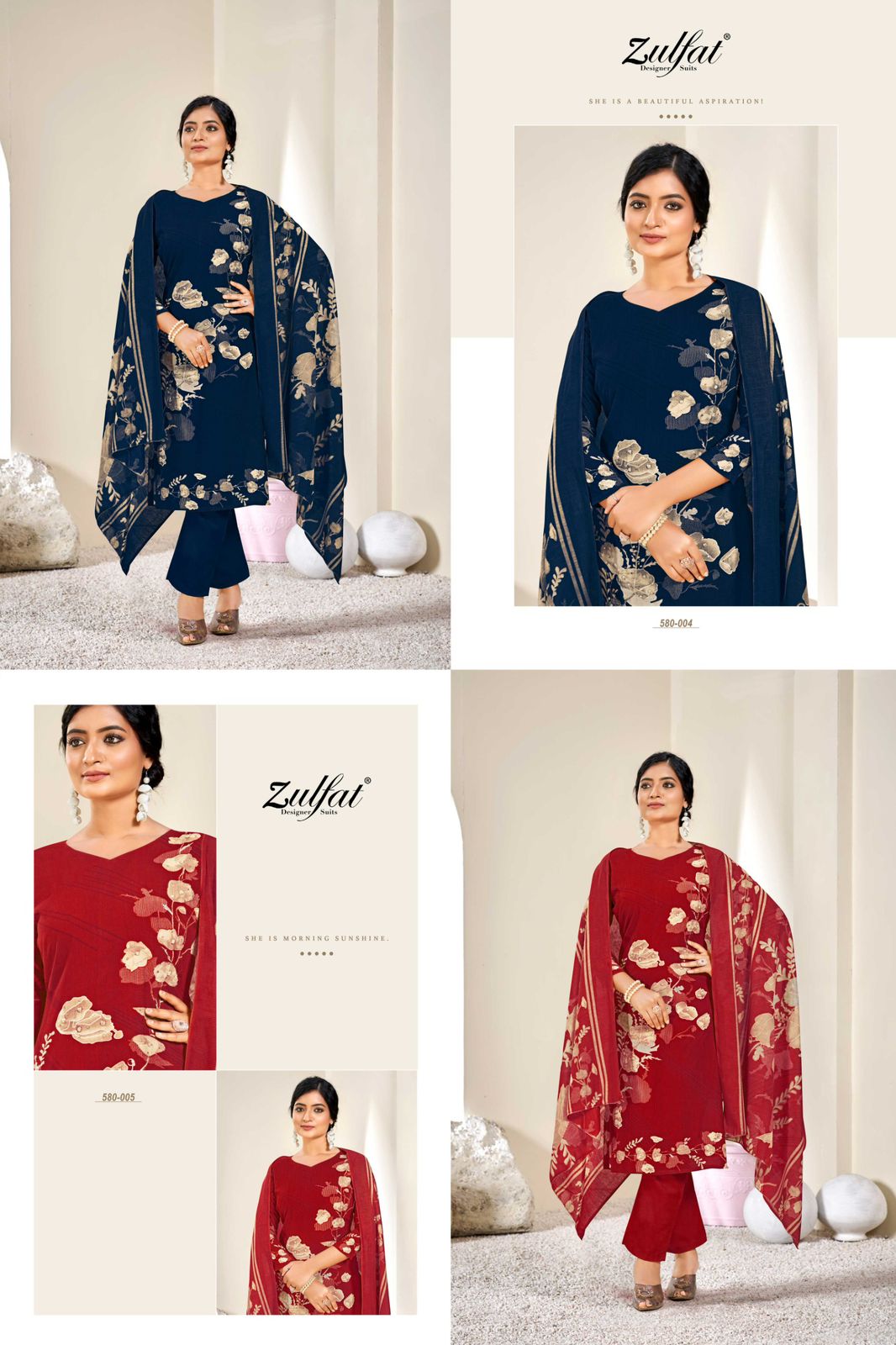 ZULFAT ZAHAVI VOL 4 HANDWORK SUITS CATALOG