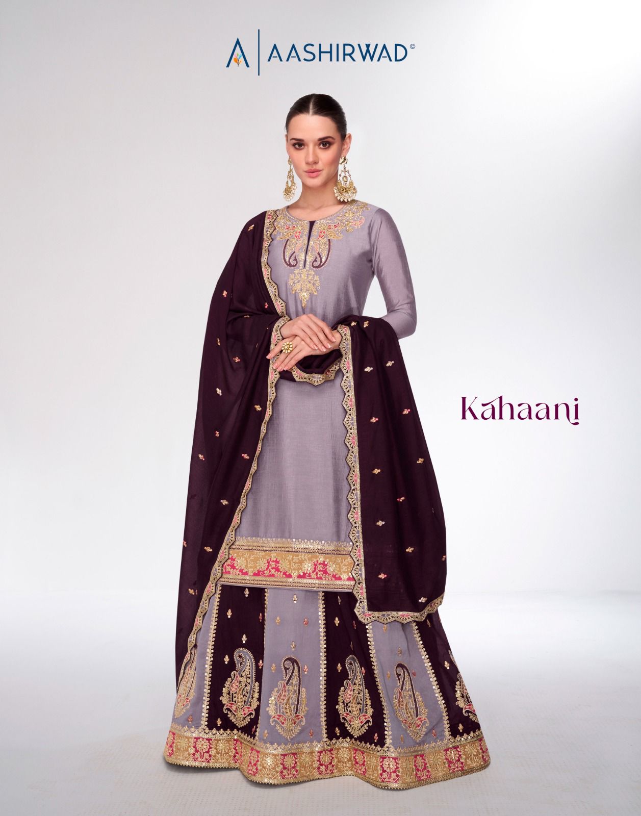 AASHIRWAD CREATION KAHAANI PREMIUM SILK SUITS