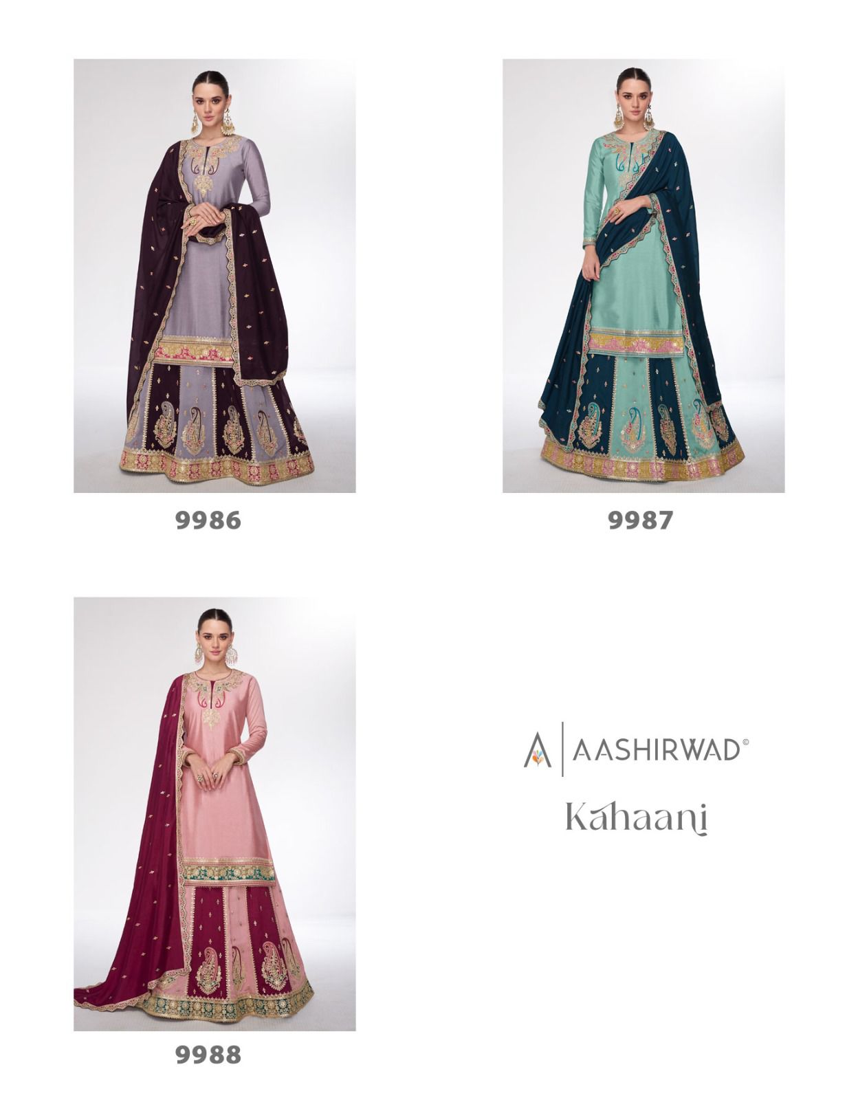 AASHIRWAD CREATION KAHAANI PREMIUM SILK SUITS