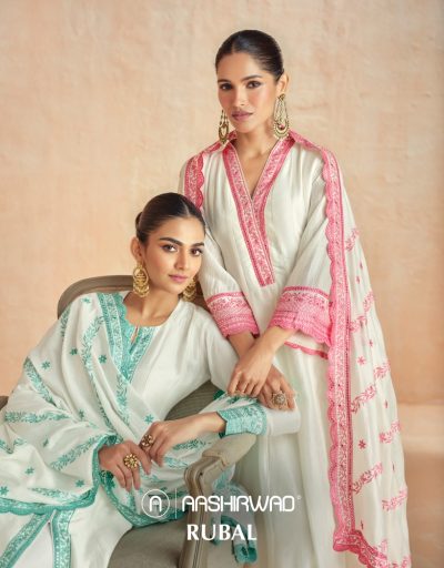 AASHIRWAD CREATION RUBAL PREMIUM SILK SUITS