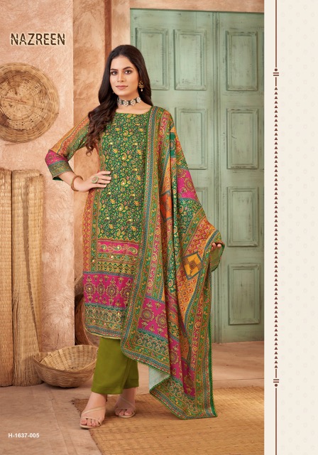 ALOK SUIT NAZREEN PASHMINA SALWAR KAMEEZ SUPPLIER