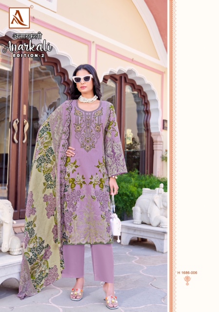 ALOK SUITS ANARKALI EDITION 2 CAMBRIC COTTON SUITS