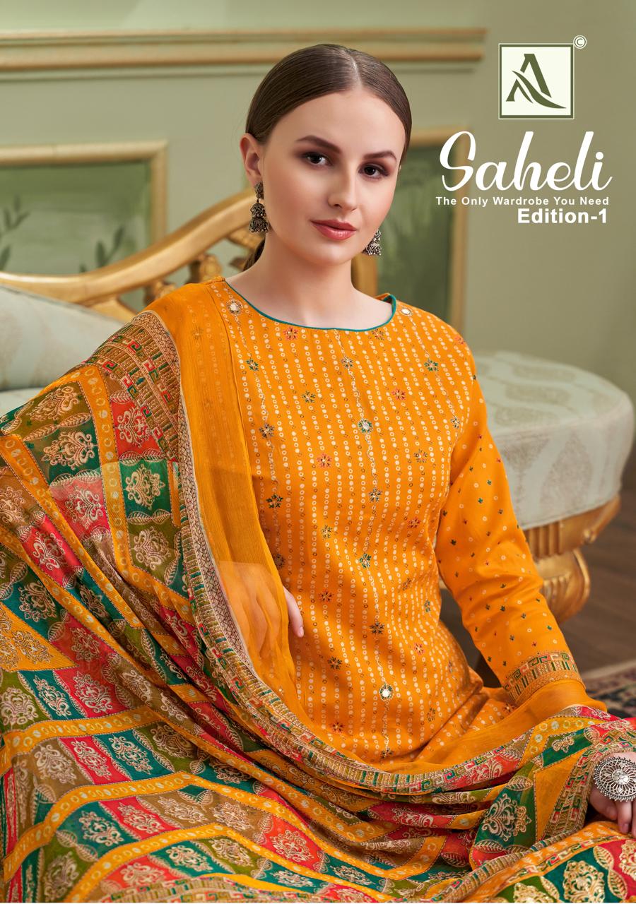 ALOK SUITS SAHELI EDITION 1 SALWAR SUITS WHOLESALE