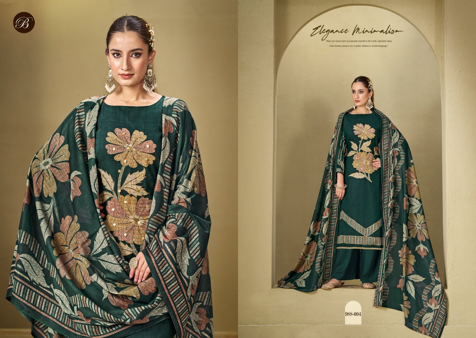 BELLIZA DESIGNER MANZIL PURE VISCOSE SALWAR KAMEEZ