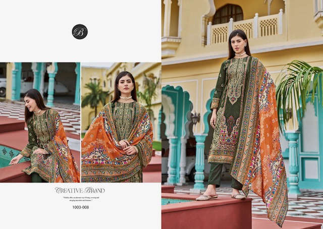 BELLIZA DESIGNER NAIRA VOL 81 PURE COTTON SALWAR KAMEEZ