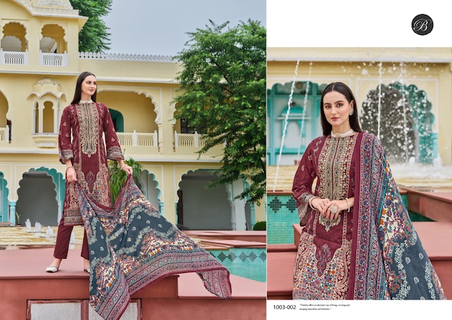 BELLIZA DESIGNER NAIRA VOL 81 PURE COTTON SALWAR KAMEEZ