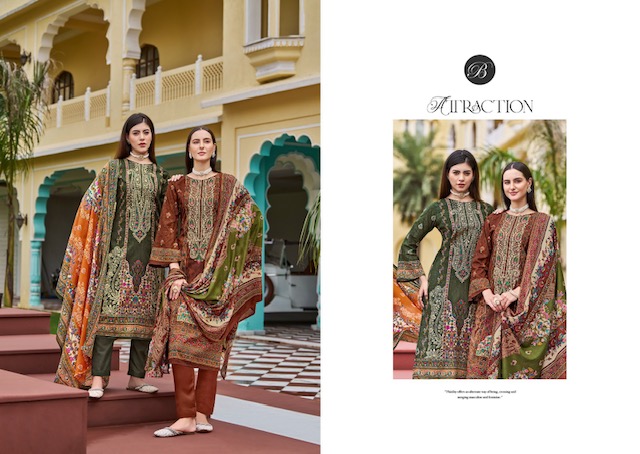 BELLIZA DESIGNER NAIRA VOL 81 PURE COTTON SALWAR KAMEEZ