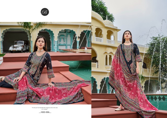 BELLIZA DESIGNER NAIRA VOL 81 PURE COTTON SALWAR KAMEEZ