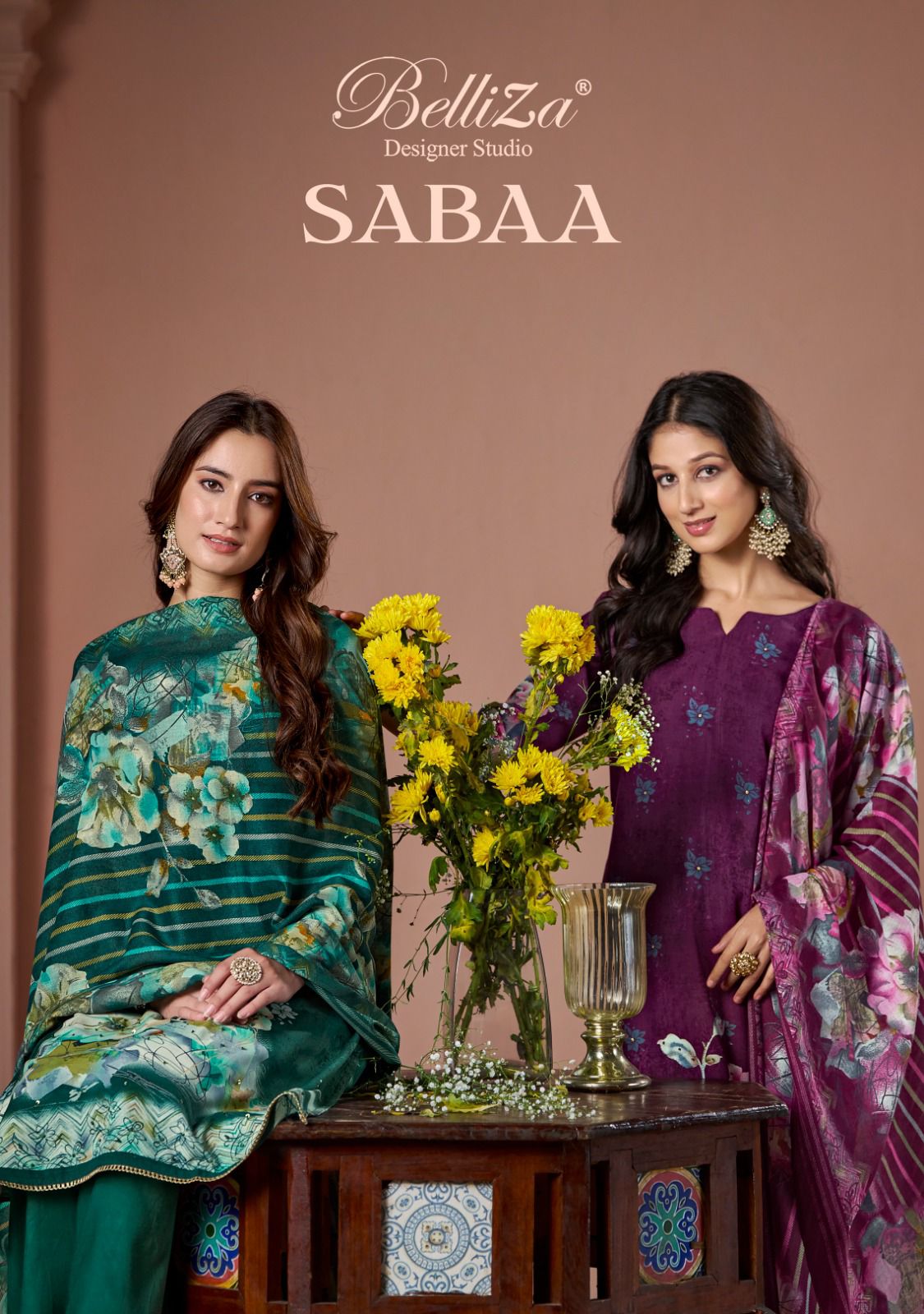 BELLIZA DESIGNER SABAA VISCOSE RAYON SUITS MANUFACTURER