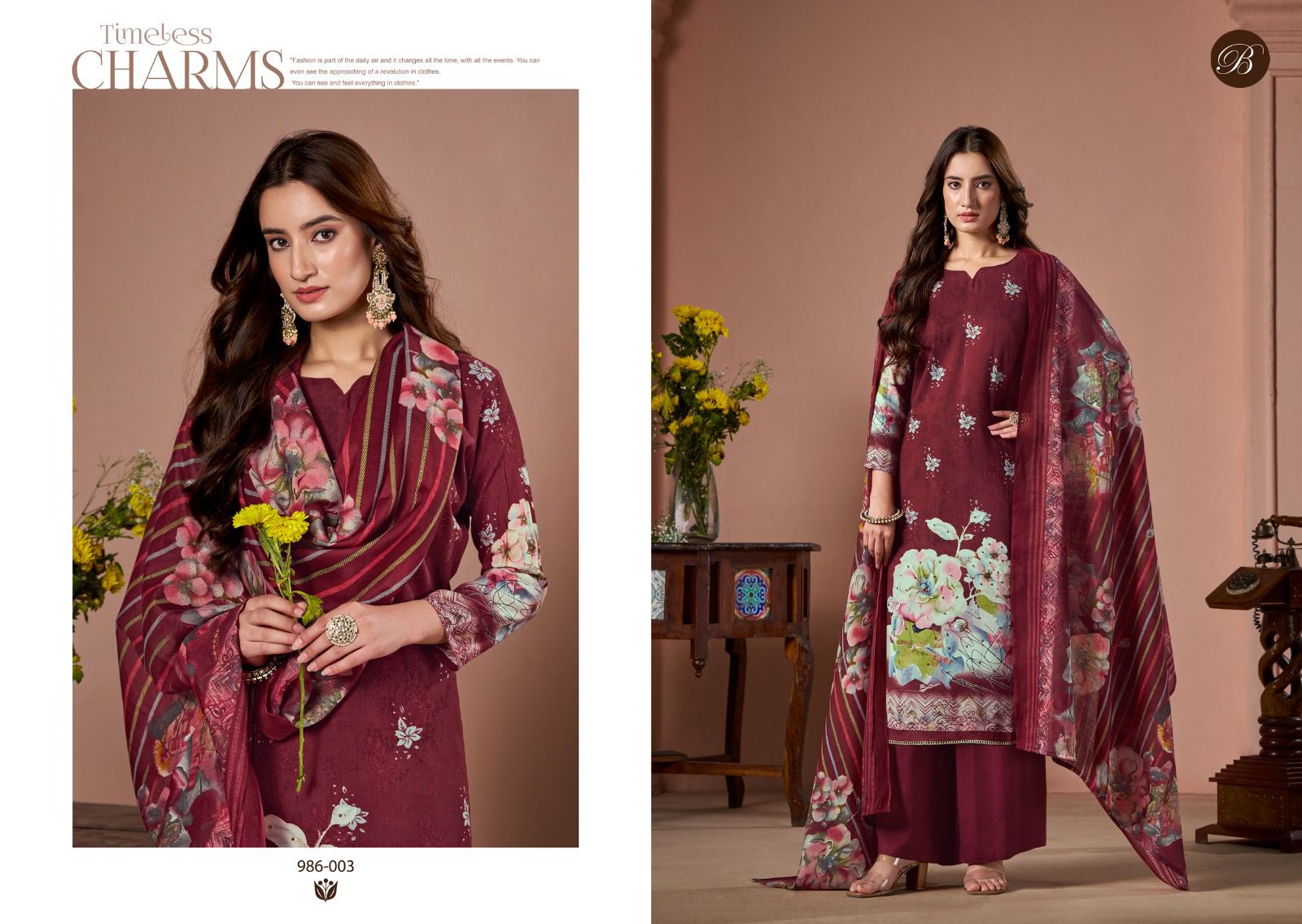 BELLIZA DESIGNER SABAA VISCOSE RAYON SUITS MANUFACTURER