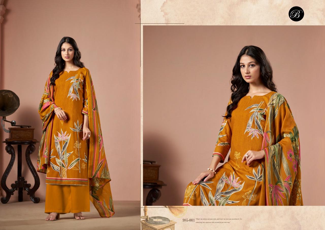 BELLIZA DESIGNER STUDIO SAMAIRA SALWAR SUITS WHOLESALE