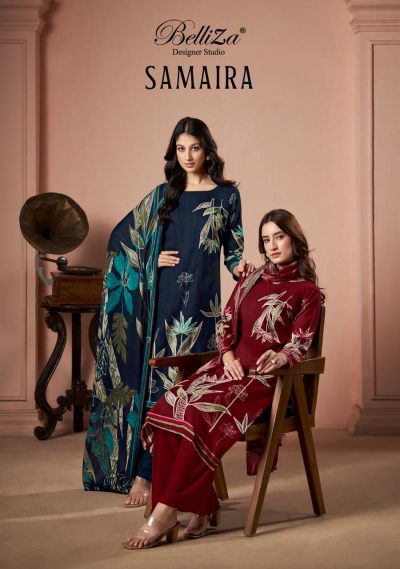 BELLIZA DESIGNER STUDIO SAMAIRA SALWAR SUITS WHOLESALE