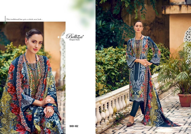 BELLIZA GUZARISH VOL 16 PURE COTTON SUITS CATALOG