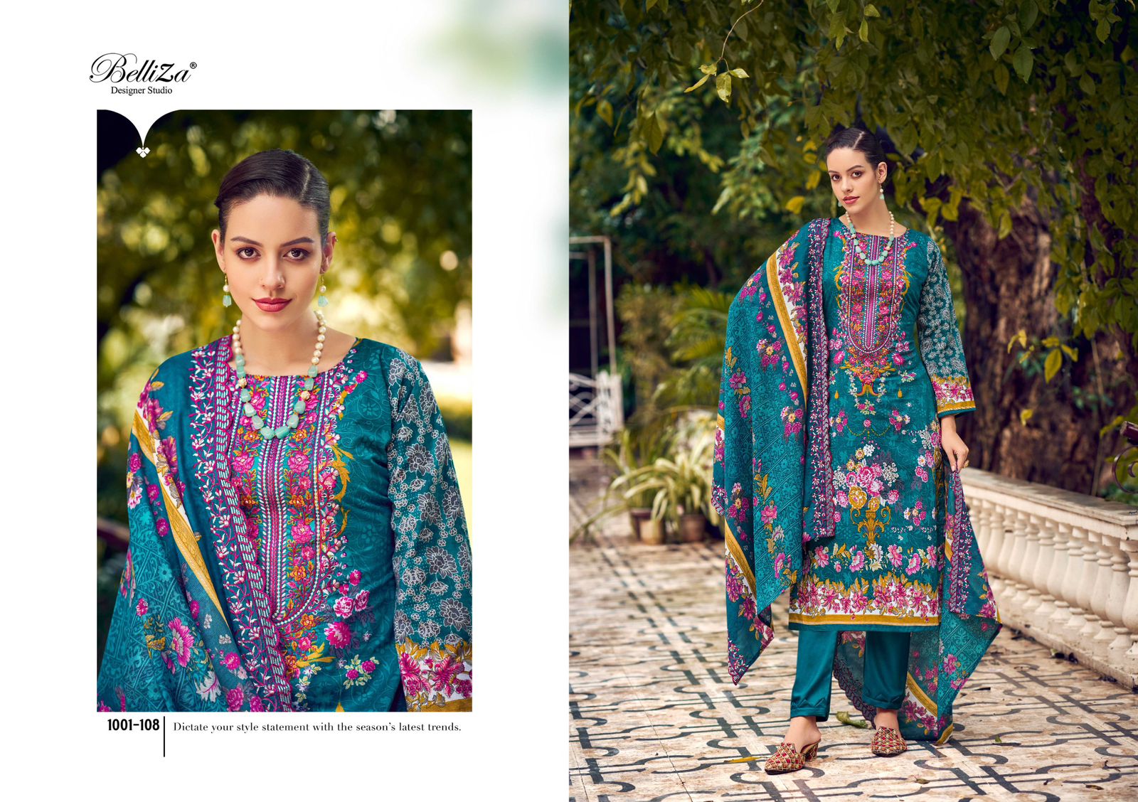 BELLIZA GUZARISH VOL 16 PURE COTTON SUITS CATALOG