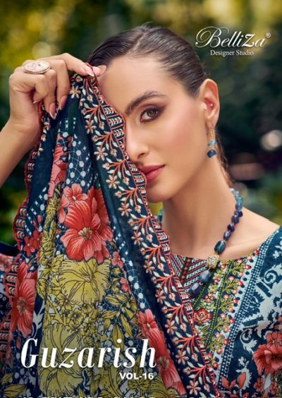 BELLIZA GUZARISH VOL 16 PURE COTTON SUITS CATALOG