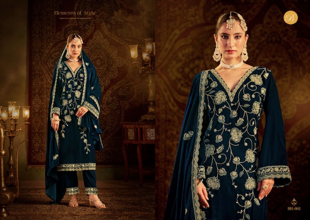 BELLIZA WINTER LUXURY VOL 2 PURE VELVET WINTER SUITS