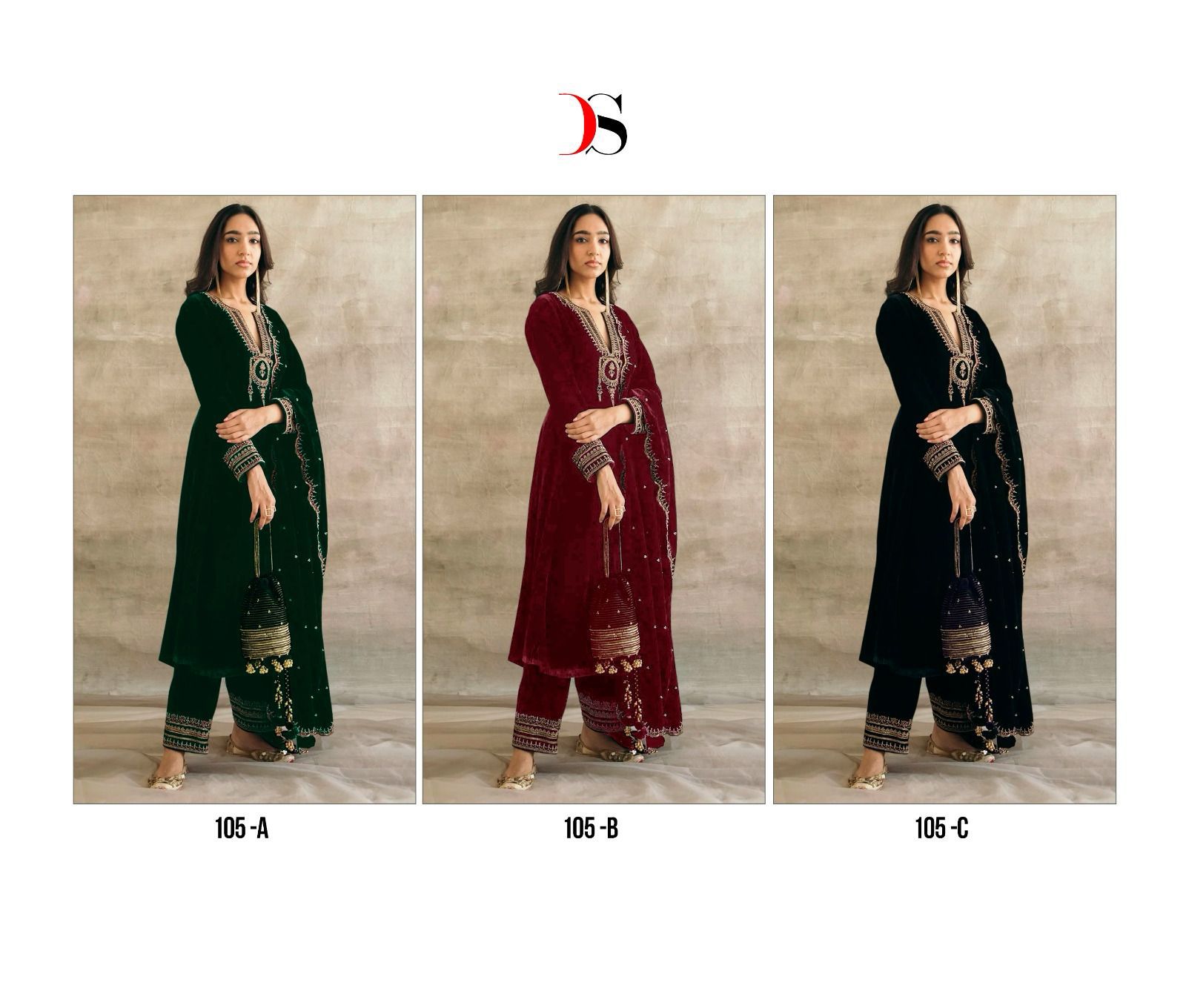 DEEPSY SUITS 105 SERIES VELVET SUITS COLLECTION