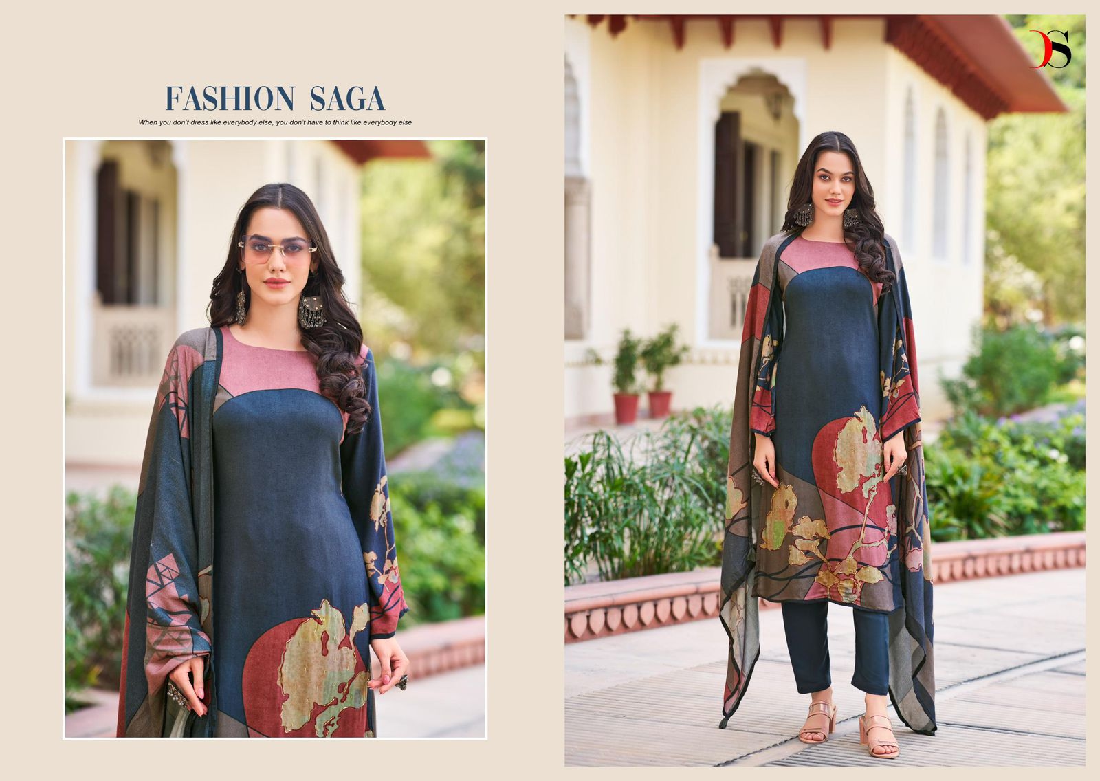 DEEPSY SUITS LIYANA PURE VISCOSE PASHMINA SUITS