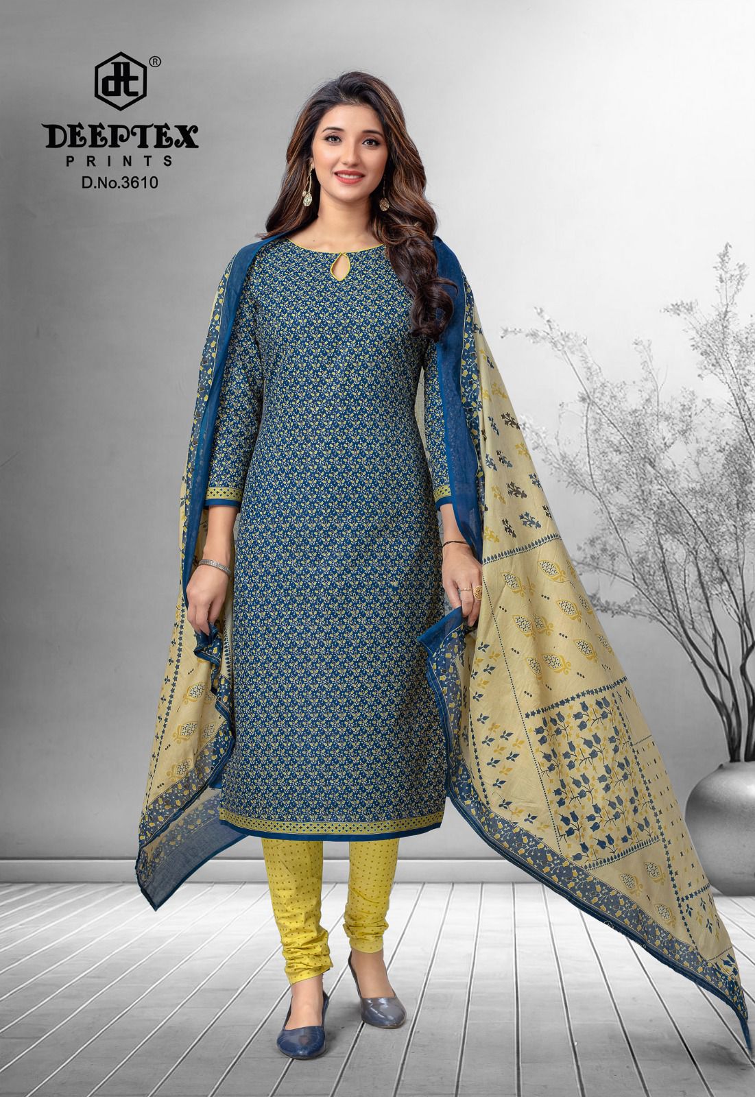 DEEPTEX PRINTS CHIEF GUEST VOL 36 COTTON PRINTED SUITS