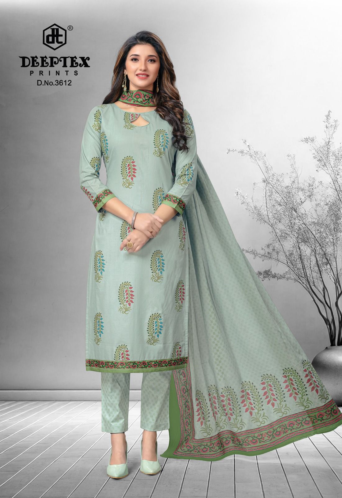 DEEPTEX PRINTS CHIEF GUEST VOL 36 COTTON PRINTED SUITS