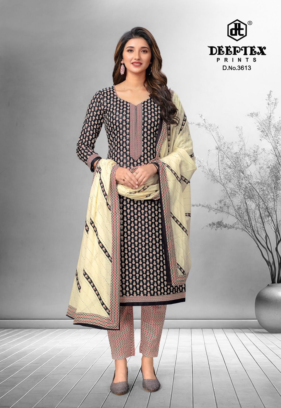 DEEPTEX PRINTS CHIEF GUEST VOL 36 COTTON PRINTED SUITS