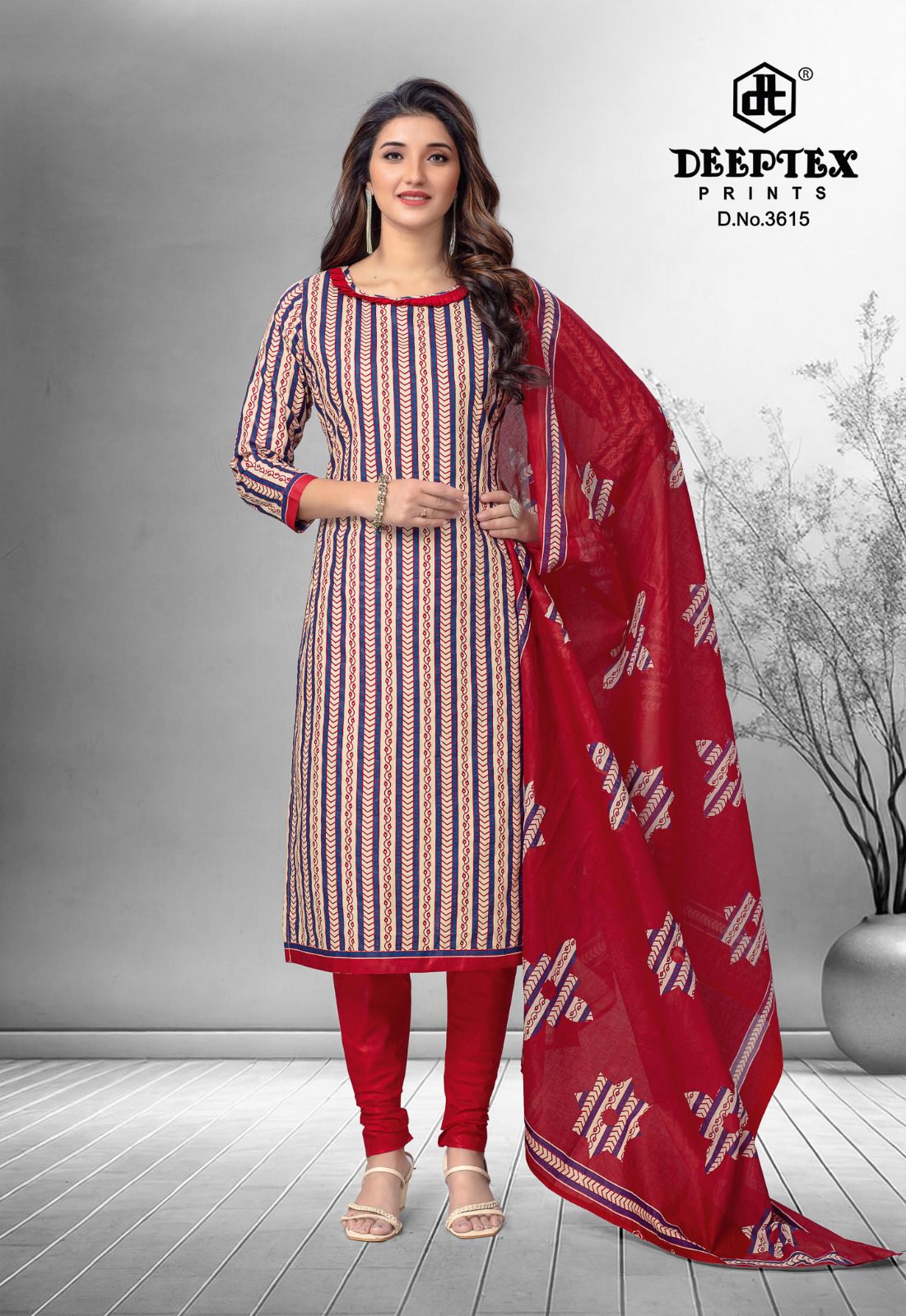 DEEPTEX PRINTS CHIEF GUEST VOL 36 COTTON PRINTED SUITS