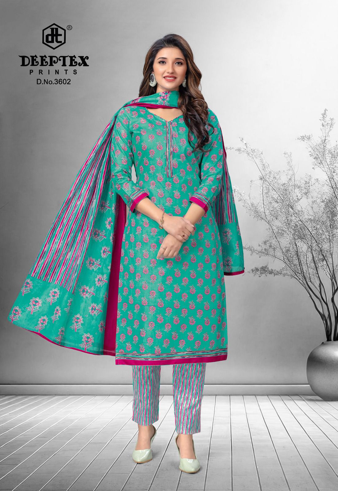 DEEPTEX PRINTS CHIEF GUEST VOL 36 COTTON PRINTED SUITS