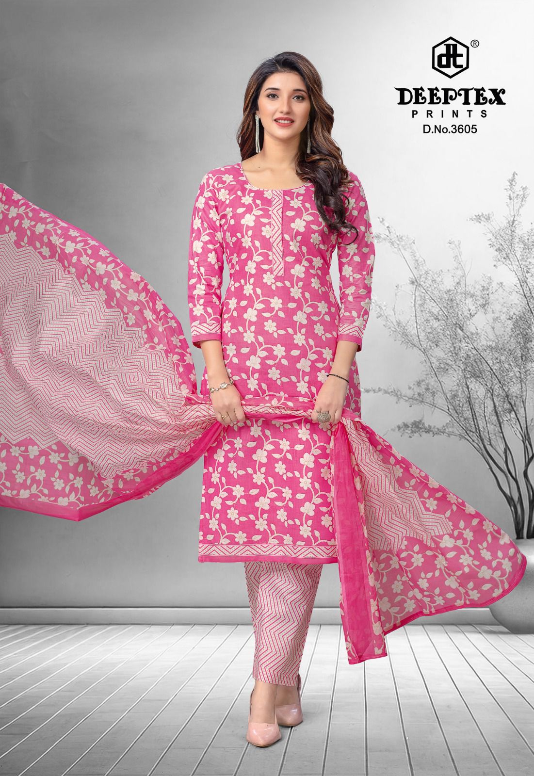 DEEPTEX PRINTS CHIEF GUEST VOL 36 COTTON PRINTED SUITS