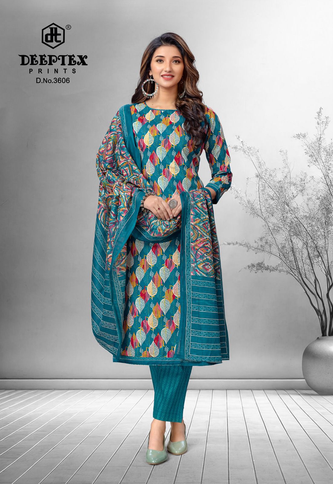 DEEPTEX PRINTS CHIEF GUEST VOL 36 COTTON PRINTED SUITS