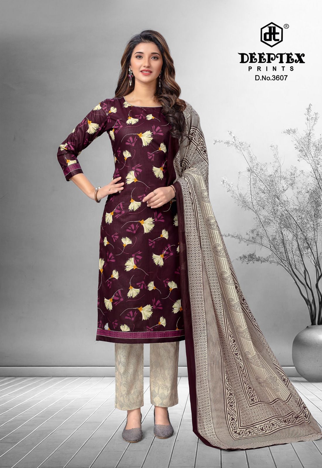 DEEPTEX PRINTS CHIEF GUEST VOL 36 COTTON PRINTED SUITS