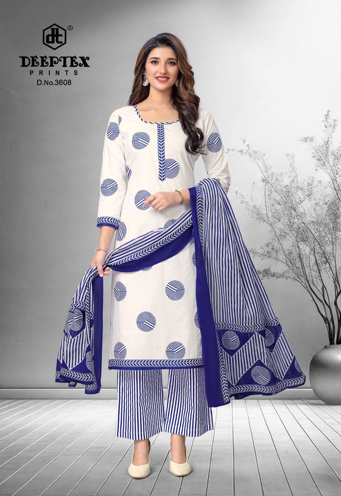 DEEPTEX PRINTS CHIEF GUEST VOL 36 COTTON PRINTED SUITS