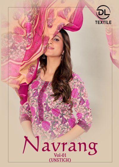 DL TEXTILE NAVRANG VOL 1 COTTON SALWAR KAMEEZ