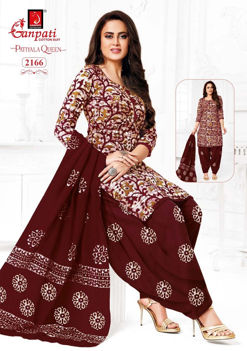 GANPATI PATIYALA QUEEN VOL 10 READYMADE PATIYALA SUITS