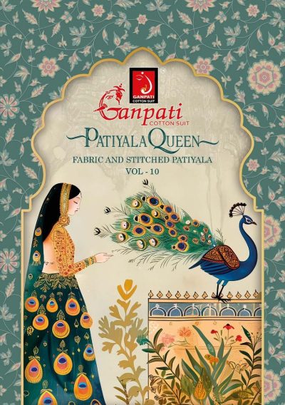 GANPATI PATIYALA QUEEN VOL 10 READYMADE PATIYALA SUITS