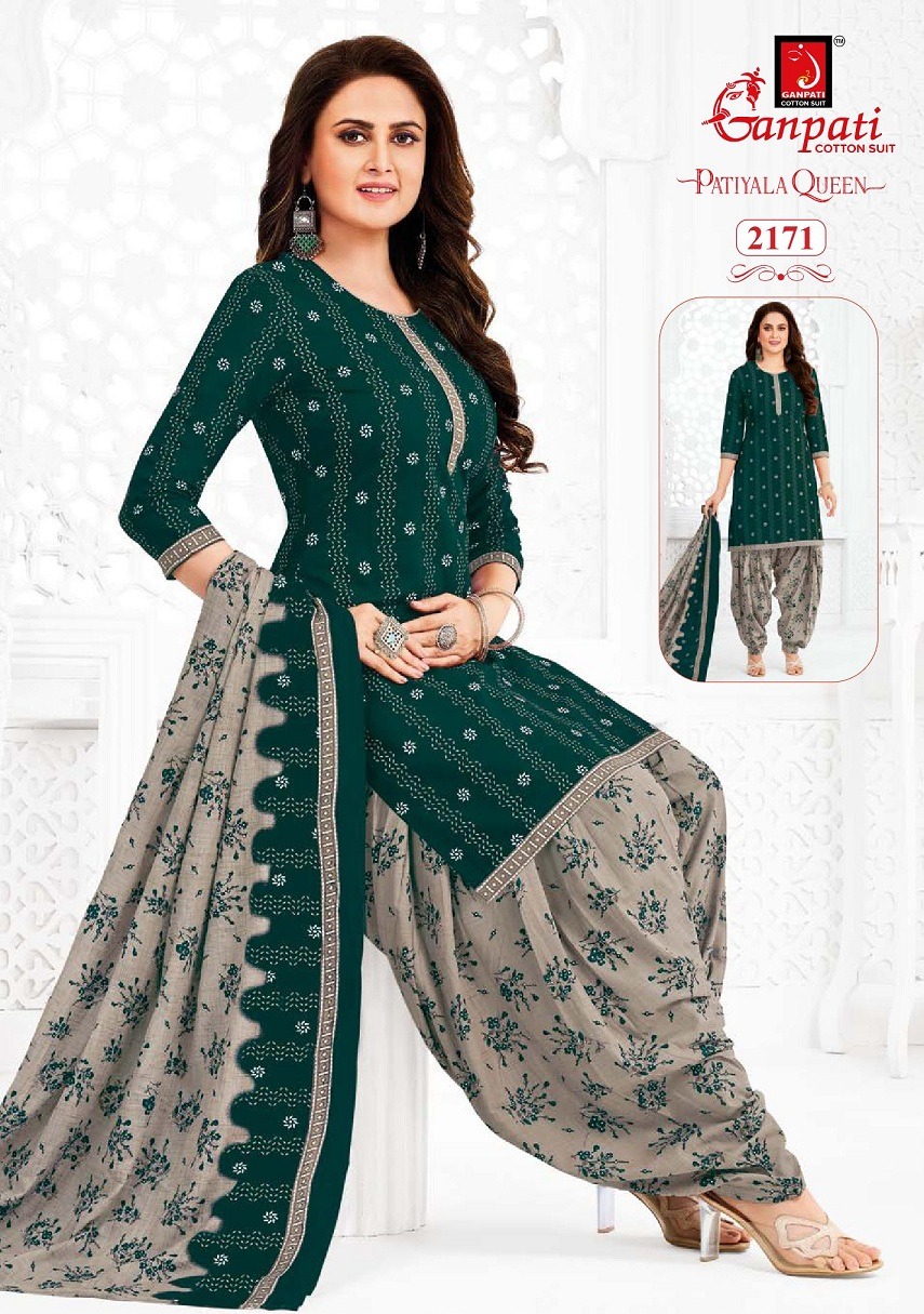 GANPATI PATIYALA QUEEN VOL 10 READYMADE PATIYALA SUITS