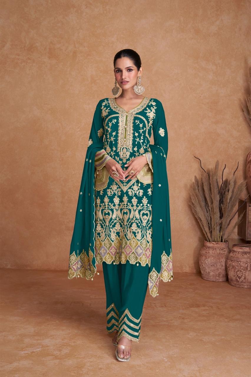 GULKAYRA DESIGNER LIYANA VOL 2 HEAVY CHINNON SUITS