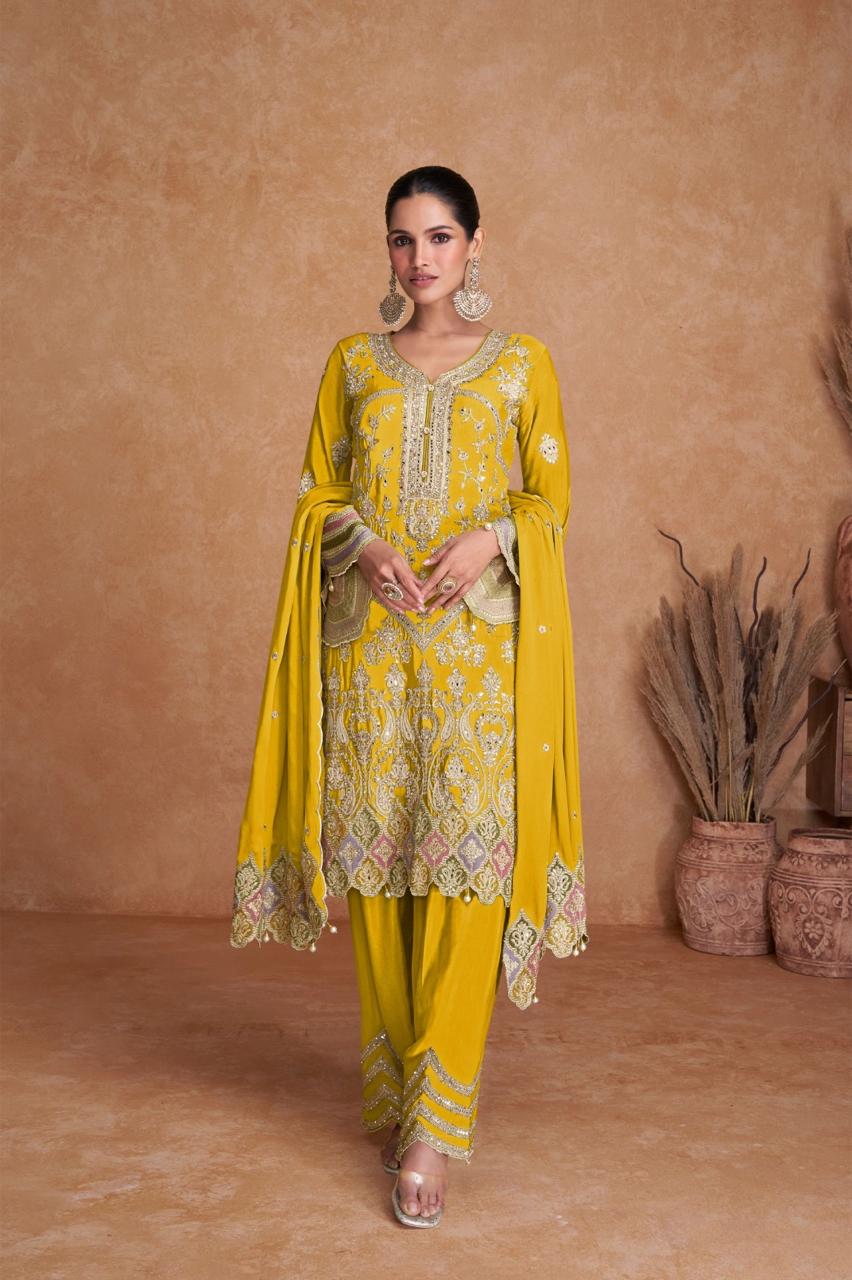 GULKAYRA DESIGNER LIYANA VOL 2 HEAVY CHINNON SUITS