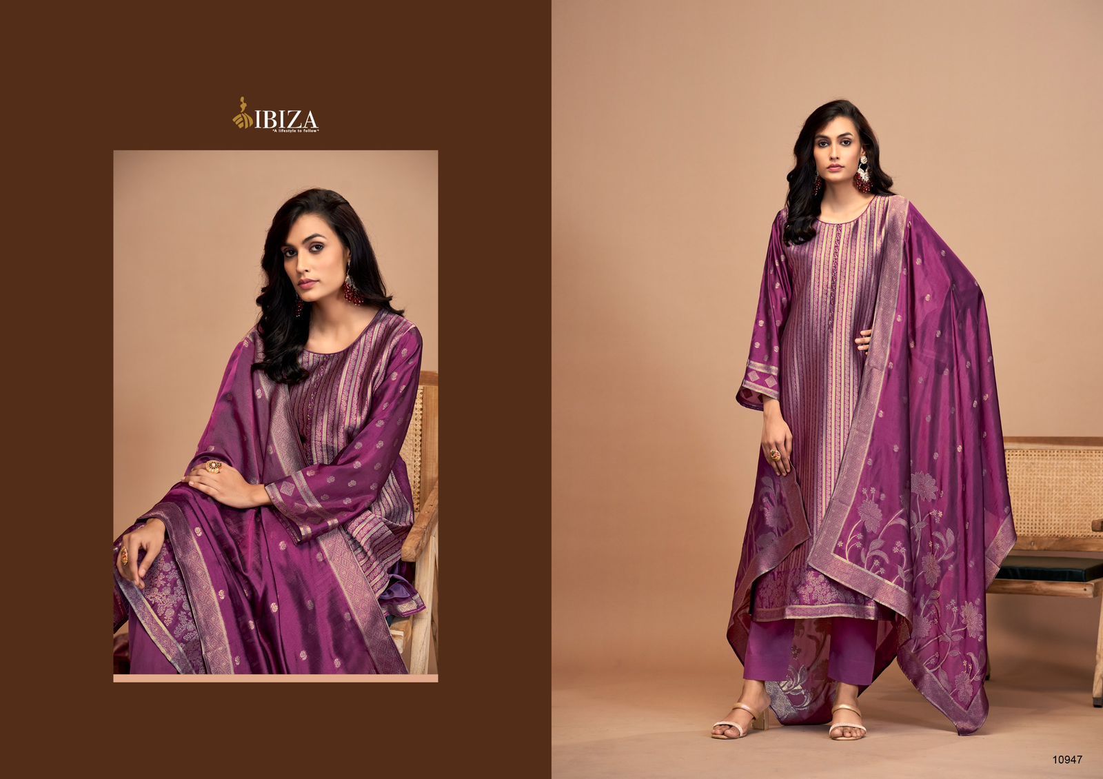 IBIZA KAISHA PURE BANGLORY SILK SUITS WHOLESALER IN SURAT