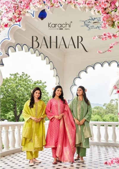 KESAR KARACHI BAHAAR PURE KANJIVARAM SALWAR SUITS