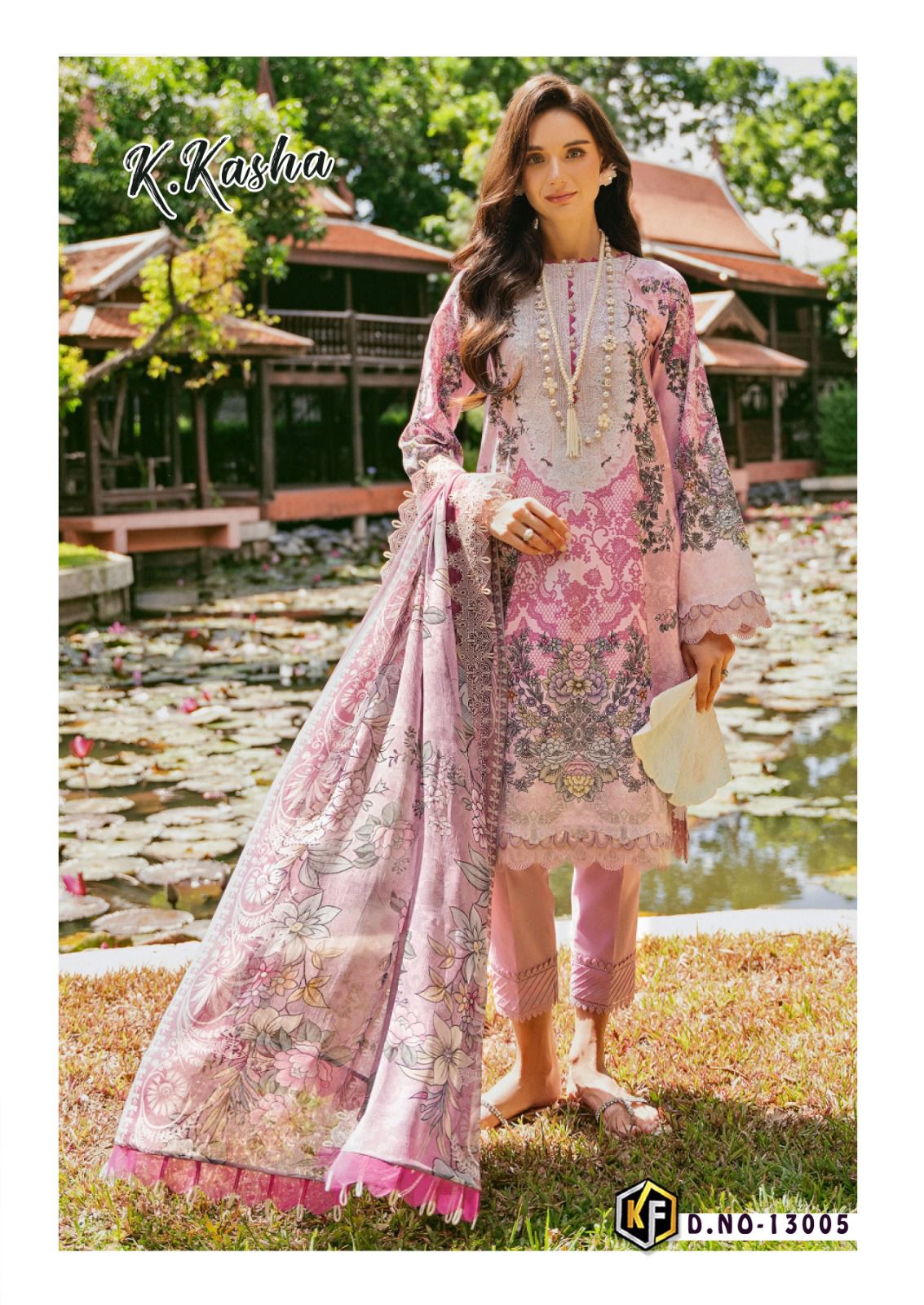 KEVAL FAB K KASHA VOL 13 COTTON KARACHI SUITS