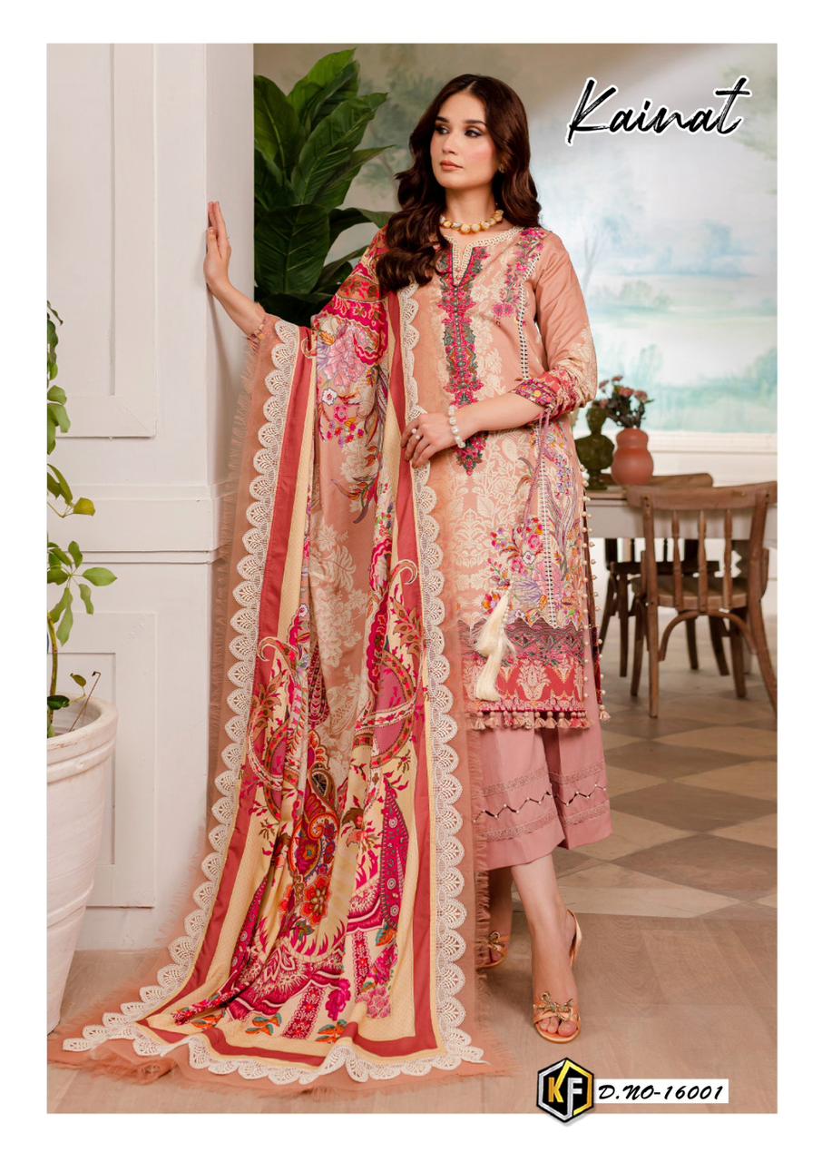 KEVAL FAB KAINAT VOL 16 LUXURY LAWN COLLECTION