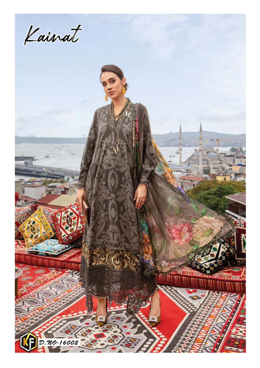 KEVAL FAB KAINAT VOL 16 LUXURY LAWN COLLECTION