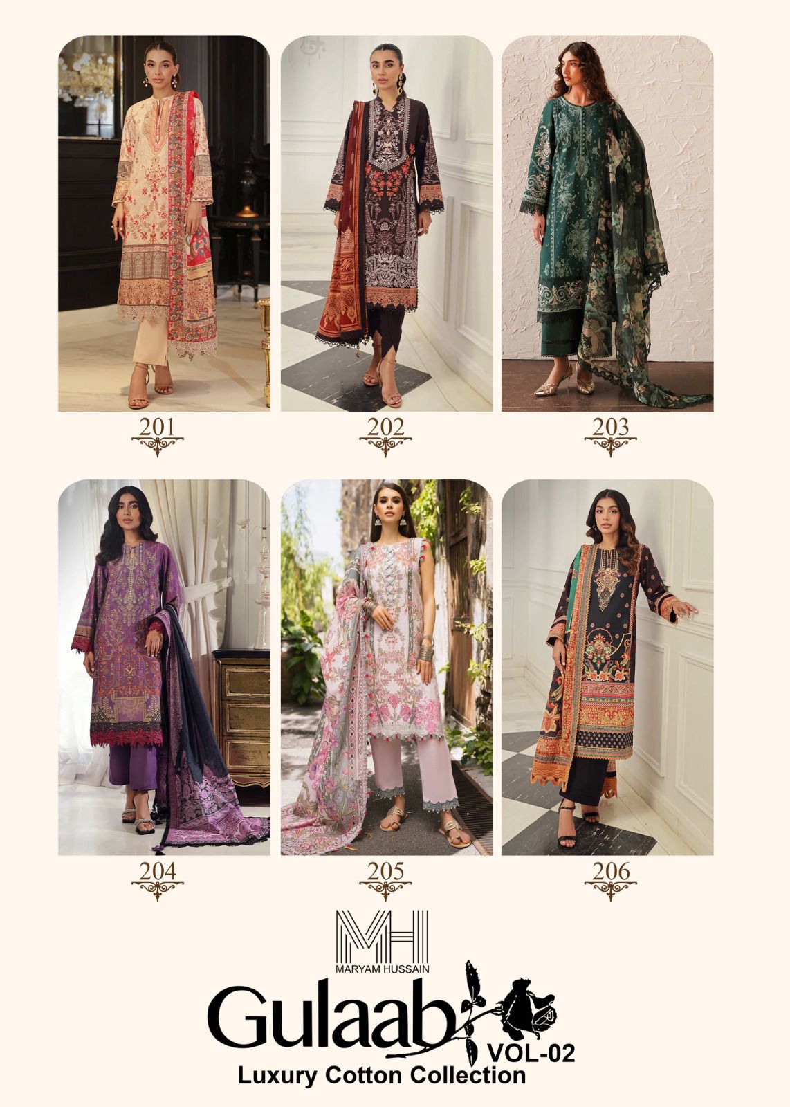 MARYAM HUSSAIN GULAAB VOL 2 LUXURY COLLECTION