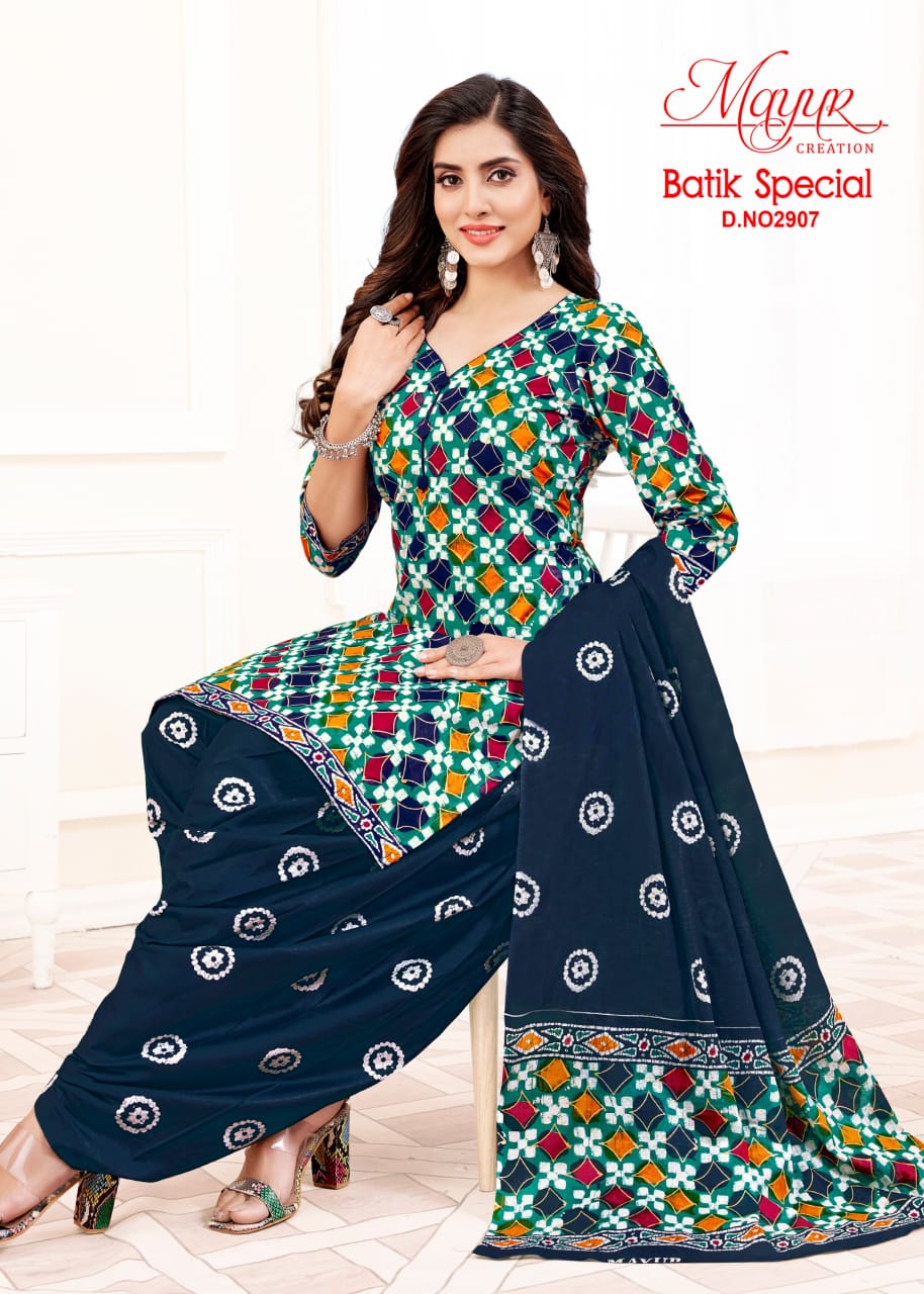 MAYUR CREATION BATIK SPECIAL VOL 29 COTTON SALWAR KAMEEZ