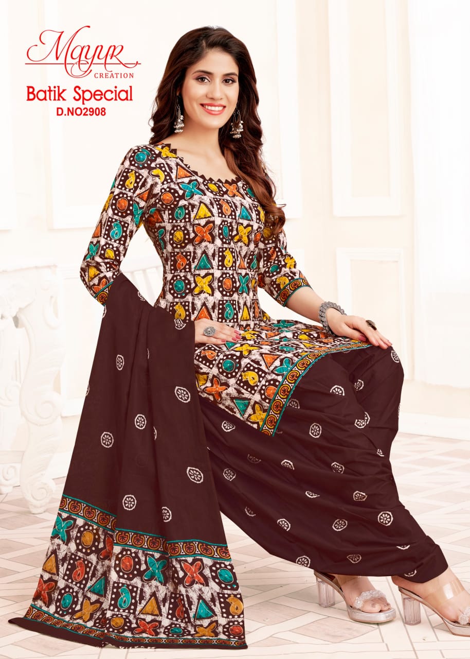 MAYUR CREATION BATIK SPECIAL VOL 29 COTTON SALWAR KAMEEZ