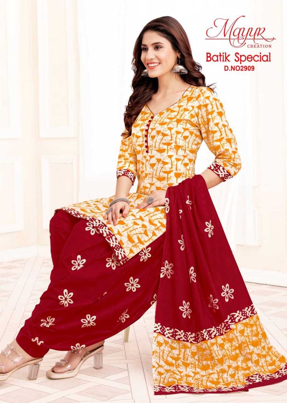 MAYUR CREATION BATIK SPECIAL VOL 29 COTTON SALWAR KAMEEZ