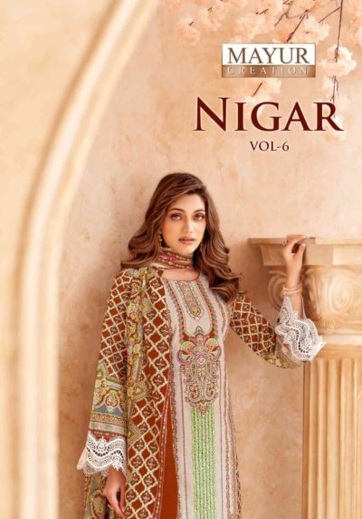 MAYUR CREATION NIGAR VOL 6 COTTON SUITS WHOLESALE