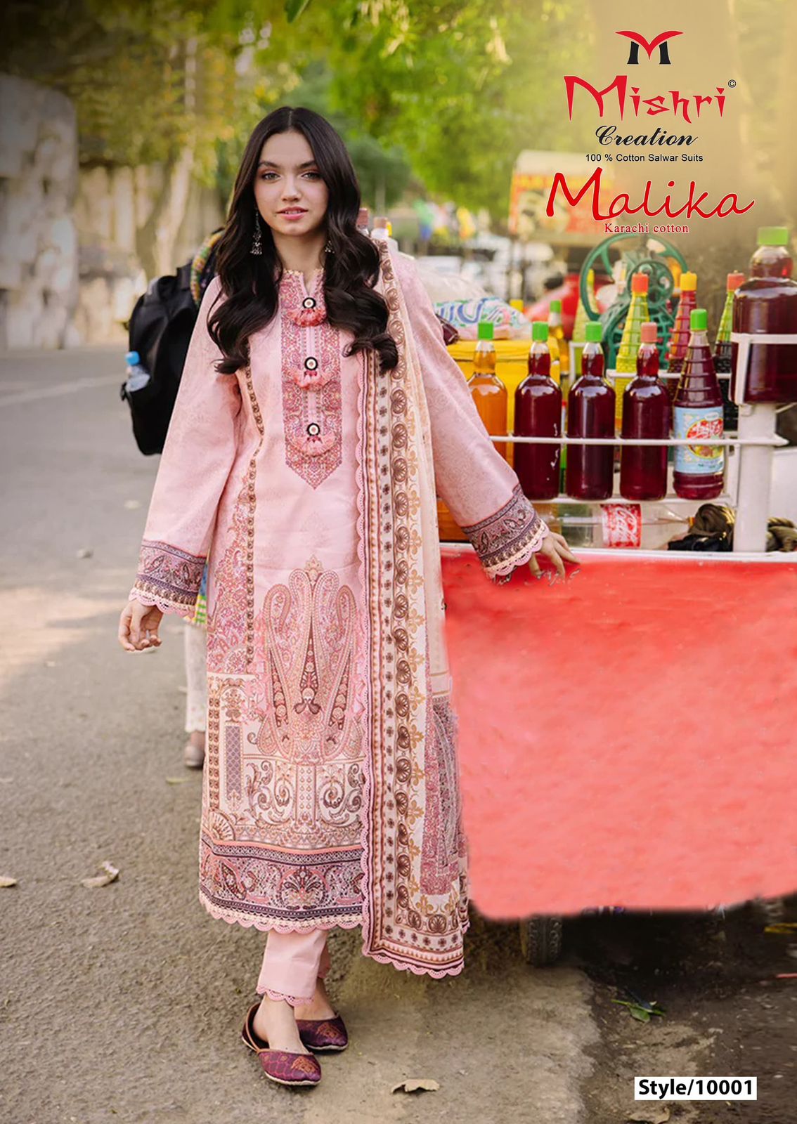 MISHRI CREATION MALIKA VOL 10 COTTON KARACHI SUITS