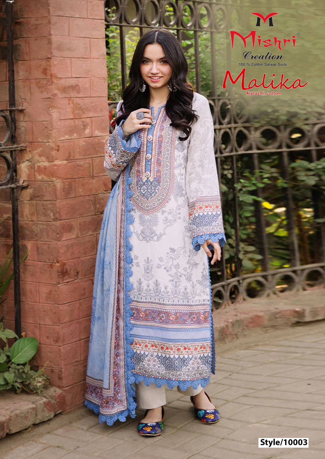 MISHRI CREATION MALIKA VOL 10 COTTON KARACHI SUITS